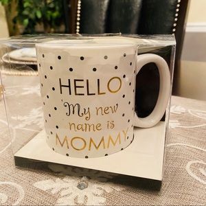 New Mom Polka Dot Coffee Tea Mug